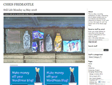Tablet Screenshot of chris.fremantle.org